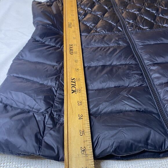 CALVIN KLEIN PERFORMANCE Down Vest Quilted Puffer Insulated Jacket Women M Black - Picture 5 of 6